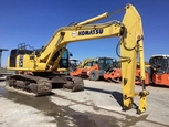 Side of Used Excavator